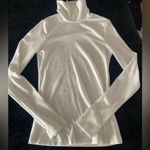 white turtle neck